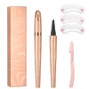 DHWEKU Eyebrow Pencil with Fork Tip, Smudge-proof Waterproof Liquid Eyebrow