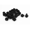 uxcell 24 Pcs Bumper Plastic Screw Rivet Trim Clip 11mm