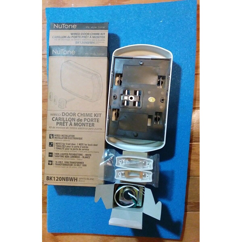 NUTONE BK120NBWH Door Chime Kit