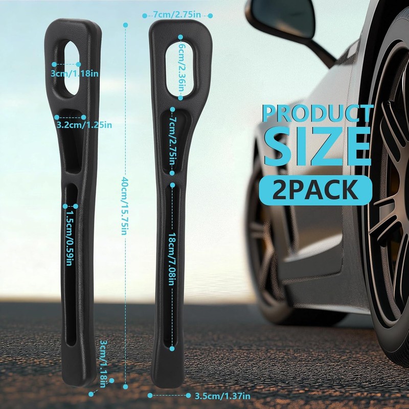 Hianjoo 2 Piezas Relleno de Espacio para Asiento de Coche,