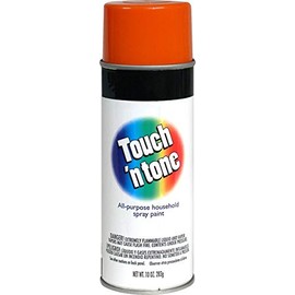 Touch N Tone Spray Paint 55283830, 10 oz, Gloss Orange