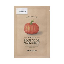 SKINFOOD Sous Vide Mask Sheet (Pumpkin) - SKINFOOD Sous Vide Mask Sheet
