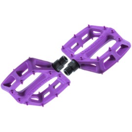 DMR V6 Plastic Pdl - Purple, CrMo Axle