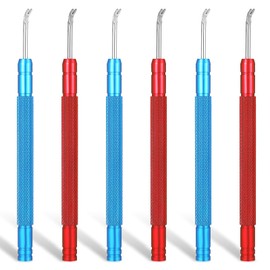 6 PCS Watch Hand Removal Tool Set, Steel Watch Repairing Making Tool Minute Second Hour Hands Remover for Watchmakers, Repair Enthusiasts