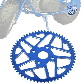 IUVWISN 60T 420 Chain Sprocket 40/41/420 40MM Bore Rear Drive Wheel Sprocket CNC for CT200U CT200U-EX BT200X Baja Warrior Predator 212cc 196cc Go Kart Trail 200 MB165 MB200 Mini Bike Blue
