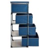 Juvale 4-Tier Tall Closet Dresser with Drawers - Clothes Organizer