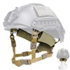 Yzpacc Tactical Helmet Chin Strap Adjustable Dial 4 Points Suspension