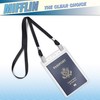 Mifflin Passport & Card Holders (Clear, 102x152 mm, 50 Pack),