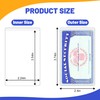 10 PCS Social Security Card Protector Sleeves,31 Mil Soft Clean