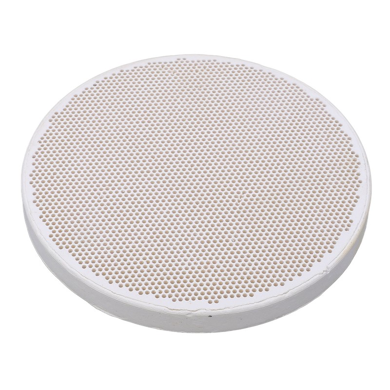 2PCS Round Welding Plate with Multiple Holes Quartz Welding Tile