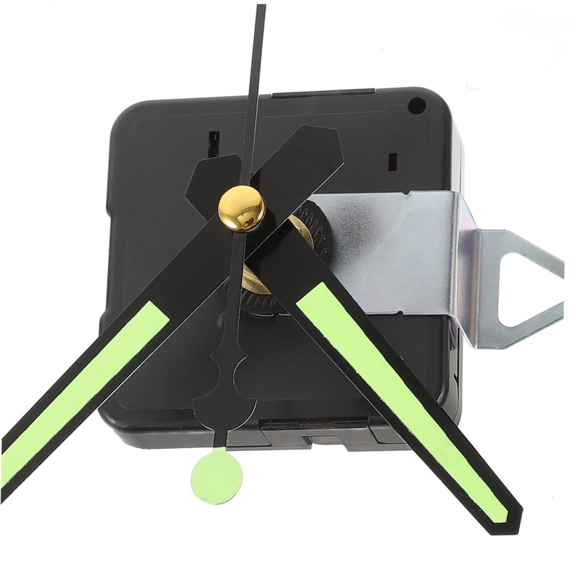 TEHAUX 1 Set DIY Clock Movement Replacement Kit with Fluorescent