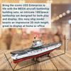 MEOA USS Enterprise Aircraft Battleship Building Toys,1883pcs Carrier Model