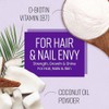 VitaBright Biotin Hair Growth Vitamins | 12000mcg | 400 D-Biotin