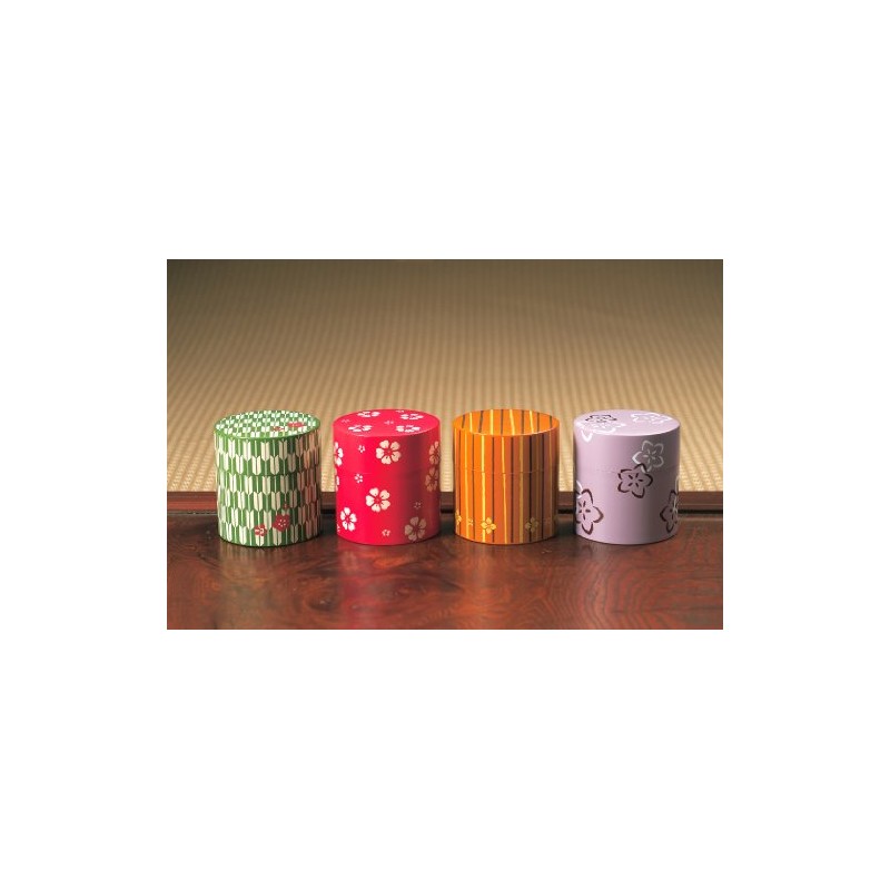 HAKOYA tea container Cherry Rabbit 56856