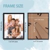 WIFTREY Black 8x10 Picture Frame Set of 18, Multi Photo