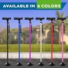 HONEYBULL Walking Cane for Men & Women - Foldable, Adjustable,