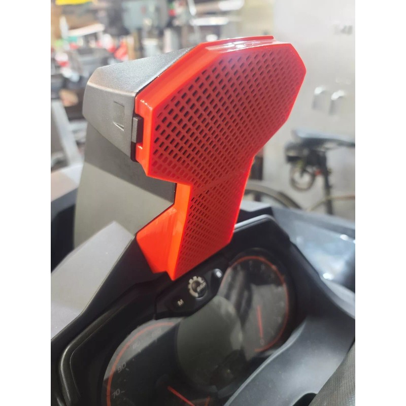 Custom Can Am G2 Outlander Snorkel Red Pre-Filter Screen Update