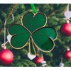 Irish Christmas Ornament Shamrock Symbol of Ireland Tree Decoration, 3