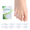 Welnove Gel Pinky Toe Separators - 8 Pack Pinky Toe