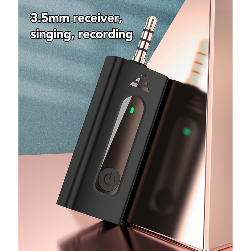 Wireless Lavalier Microphone Professional Plug and Play Noise Reduction Mini