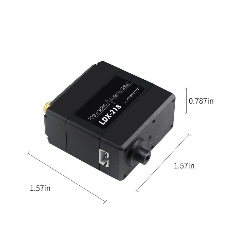 Lewansoul LDX-218 Standard Full Metal Gear Digital Servo with 17kg