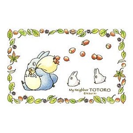 Totoro collage art series of flaky acorn become a 150-piece puzzle mini 150-G03