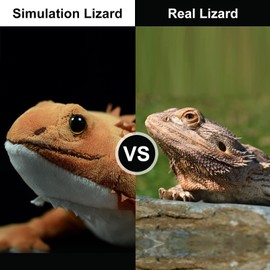 capybaraflying Simulation Cambrian Lizard Plush Toy, Deep Sea Crawling Toy, Stuffed Lizard Animal Toy, Suitable for Bedroom Decoration, Play Companion (Brown/18 Inches)