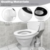 Hsthe Sea 100mm PVC Toilet Offset Misaligned Toilet Bowl Connector