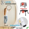 Double Elite 3 Levels Adjustable Folding One Step Stool, Safer