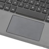 Tablet Keyboard Ergonomic Portable Bluetooth Tablet Leather Case Keyboard for