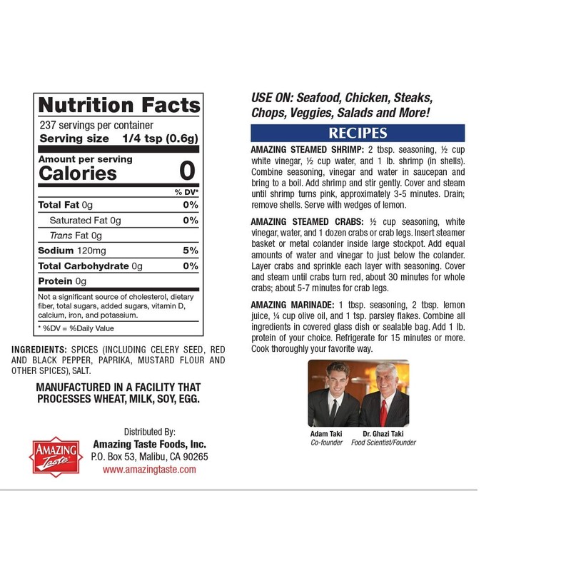 Amazing Taste All Purpose, St. Augustine Seasoning, Shaker Bundle