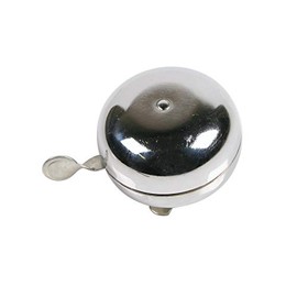 LAMPA Ding-Dong Bicycle Bell, Silver