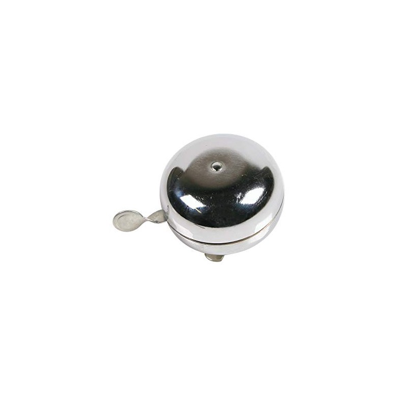 LAMPA Ding-Dong Bicycle Bell, Silver