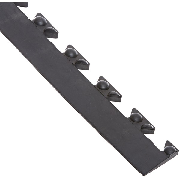 Rhino Mats UD3B Bevel Strip for Ultra-Dome Modular Grease-Resistant Rubber
