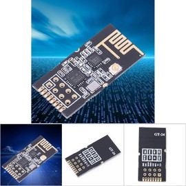 MUNEFE Digital Wireless Transmission Module, Long Distance Transceiver Module, Industrial Grade 2.4G Module for Microcontroller Development Boards (Massage Patch)