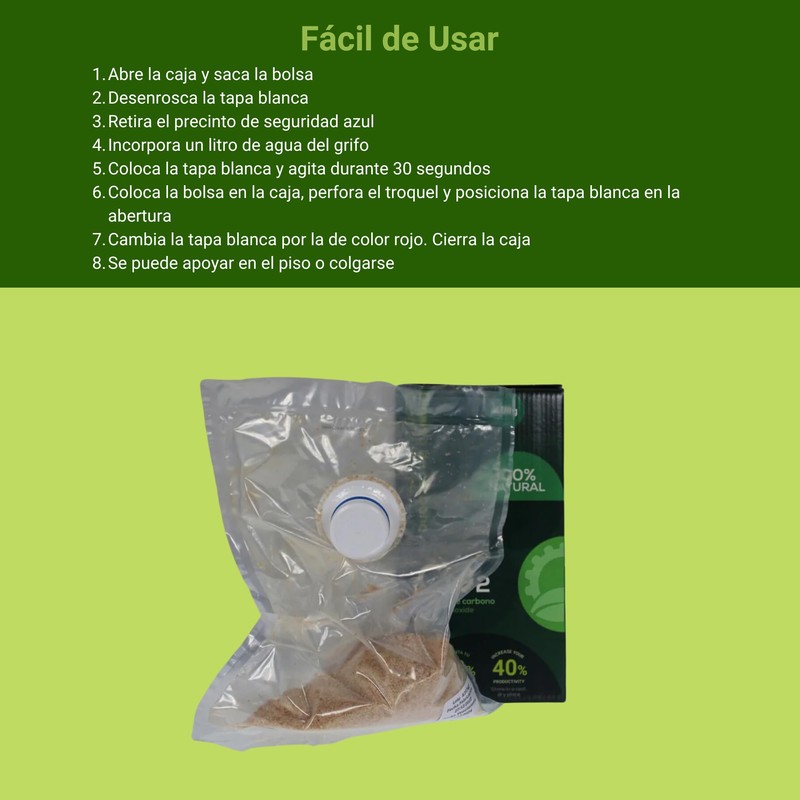 + control GARDEN Box with CO2 Bag for Indoor Growing