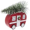 S&C Gifts - Adorno para caravana con árbol de Navidad