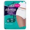 Always Discreet Incontinence Briefs Plus Size M, Single Pack (1