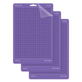 REALIKE 8.5”x12” Cutting Mat for Cricut Joy Xtra, Purple Strong Grip Cutting mats for Cricut Joy Xtra Accessories