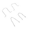 9pcs Bulb Retaining Spring Clips, Universal Headlight Retainer Spring Clips