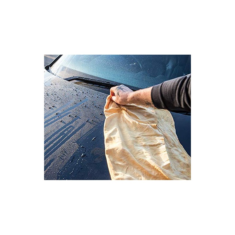 Meguiar's X2100 Premium Natural Chamois Leather 4sq.ft