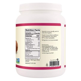 Kevala Organic Coconut Butter – 3.5 lb – 56 oz – Organic Raw – Coconut Butter Spread for Eating – Pure – Gluten Free – Dairy Free – Vegan