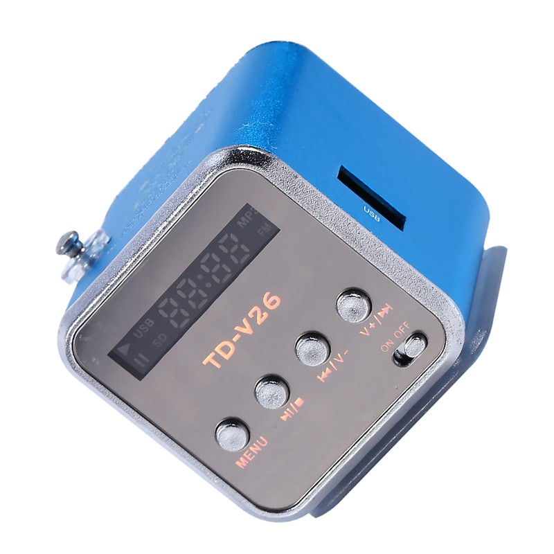 Mini Speaker Music Player Portable FM Radio PC Fashion Support