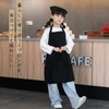 Jocube Children's Apron, Triangular Kerchief, Kids Apron, Drawstring Bag Set,
