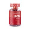 Iron Gummies â Vitamin C - High Strength Iron Supplement for Women and Men â Vegan â 1 Month Supply â Chewable Iron Gummies - Immunity & Energy Supplements for Adults - Made by Novomins