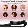 IamBelle Detangle Hair Brush with hair accessories for women- Easy