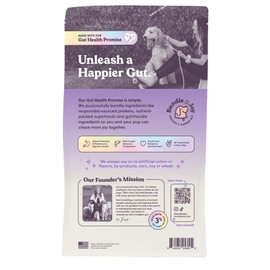 Bundle x Joy Vibrant Salmon Probiotic Dog Food Dry, 4lb Bag, Allergy and Gut-Friendly Adult Kibble for Digestive Health with Wild-Caught Salmon, 20 Plant Based Superfoods, Beef and Poultry Free