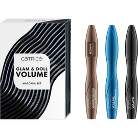 Catrice Glam & Doll Volume Mascara Set, No. 01, Volumizing, Acetone-Free, Vegan, No Microplastic Particles, No Alcohol, Pack of 1