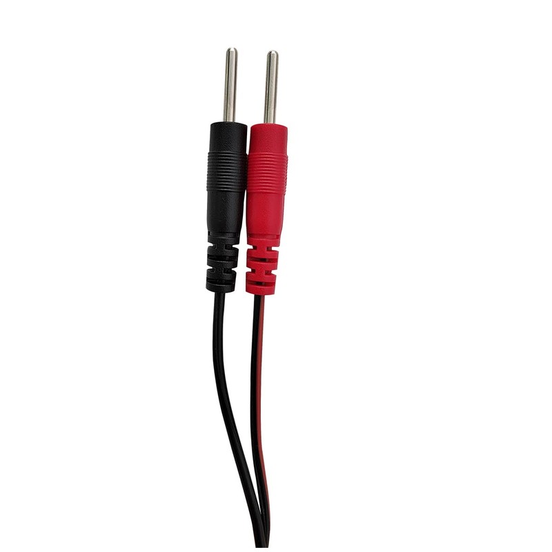 2Pcs/pack Replacement Electrode Lead Wires Connect Cables Pin 2mm For