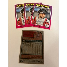 2024 Topps Heritage High Number Yainer Diaz #512 Houston Astros "4-card lot"